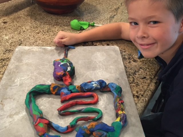 Daycare Asher Playdough